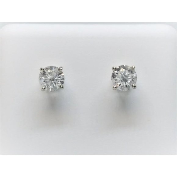 Natural Diamond Studs - Picture 5 of 10